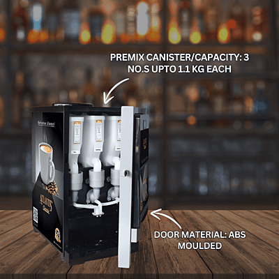 Commercial coffee and tea dispenser, 3-liter capacity, Faridabad.