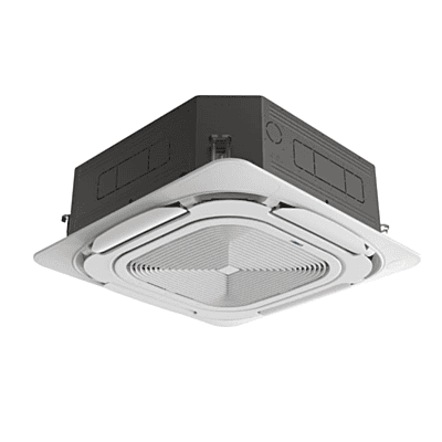 Ceiling-mounted AC unit, Blue Star.