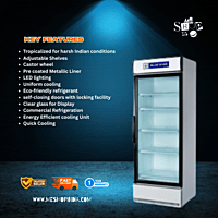 Extra-large freezer for reliable frozen food preservation. Extra-large freezer for reliable frozen food preservation.