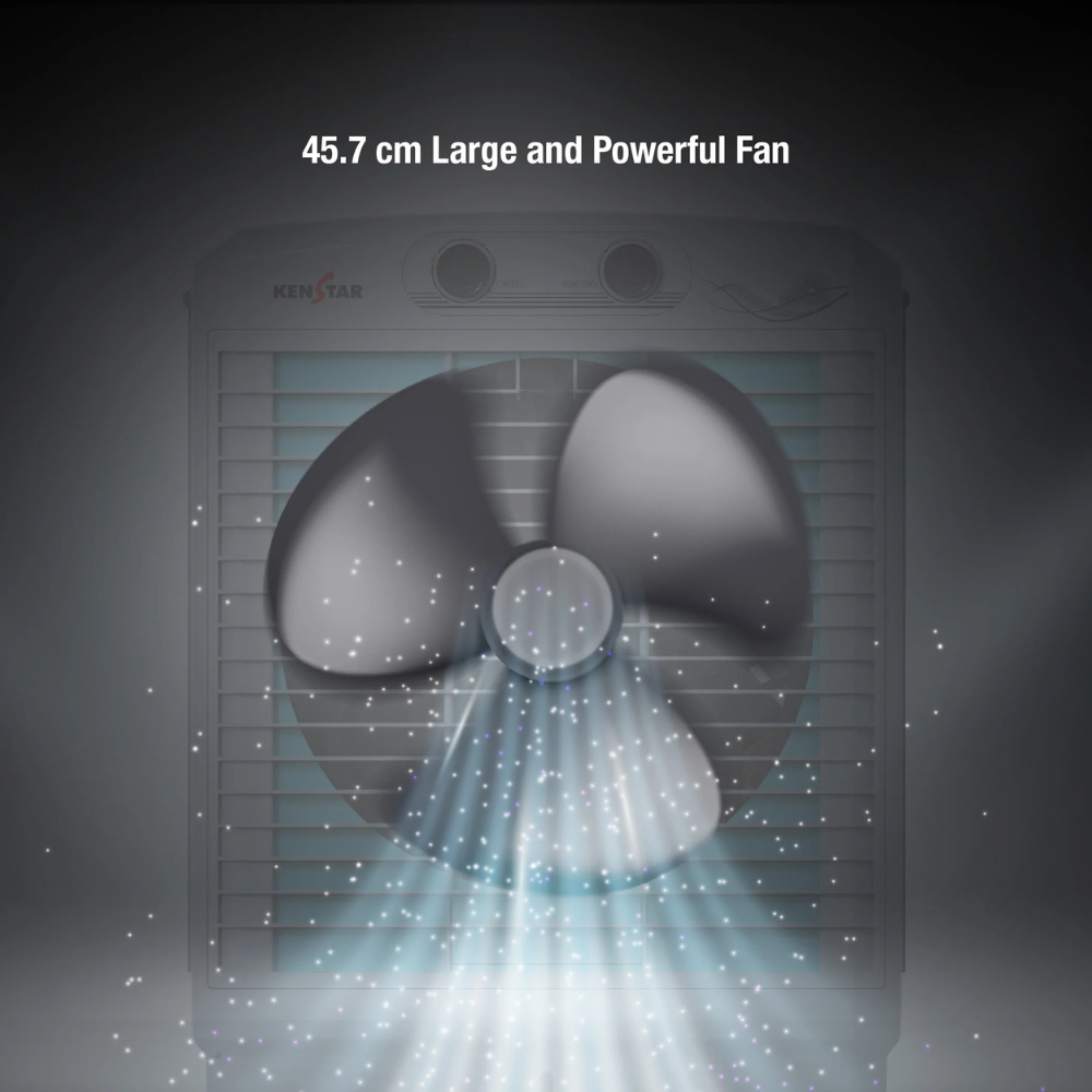 Stay cool with the KenStar Wonder Cool 110-liter air cooler.