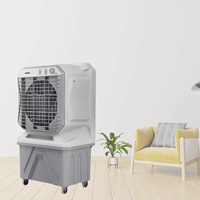 Powerful and spacious: The KenStar Aero Glide 135L air cooler.