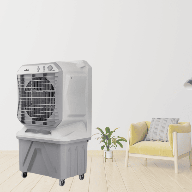 Powerful and spacious: The KenStar Aero Glide 135L air cooler.