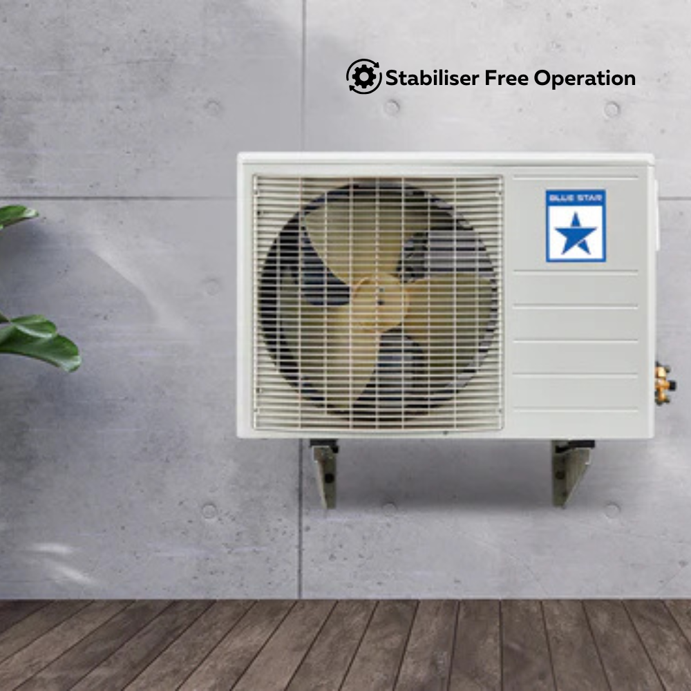 Blue Star Fixed Speed Window AC-WFA212LN  1 Ton 2 Star with Stabiliser Free Operation