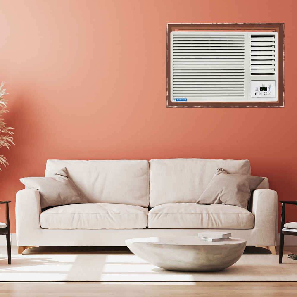 Close-up of the Blue Star WIA318GN, showing its compact design and control panel.