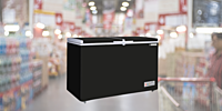 Suitable for Commercial use: Blue star Cooler and Deep Freezer 275 Litre-CHFK275DGS-Black Suitable for Commercial use: Blue star Cooler and Deep Freezer 275 Litre-CHFK275DGS-Black