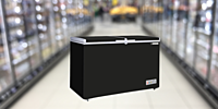Suitable for super Market:  Blue star Cooler and Deep Freezer 275 Litre-CHFK275DGS-Black Suitable for super Market:  Blue star Cooler and Deep Freezer 275 Litre-CHFK275DGS-Black