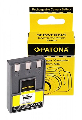 PATONA Battery Canon IXUS V/V2/V3/300/400/430/500 NB-1LH NB1LH