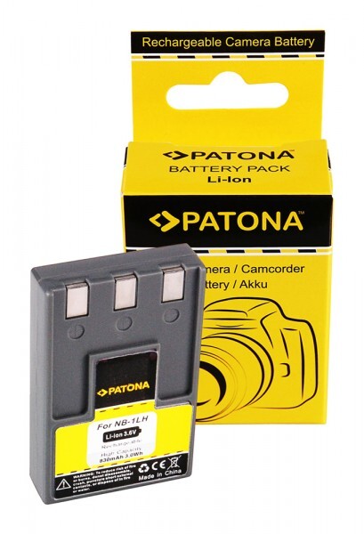 PATONA Battery Canon IXUS V/V2/V3/300/400/430/500 NB-1LH NB1LH PATONA Battery Canon IXUS V/V2/V3/300/400/430/500 NB-1LH NB1LH