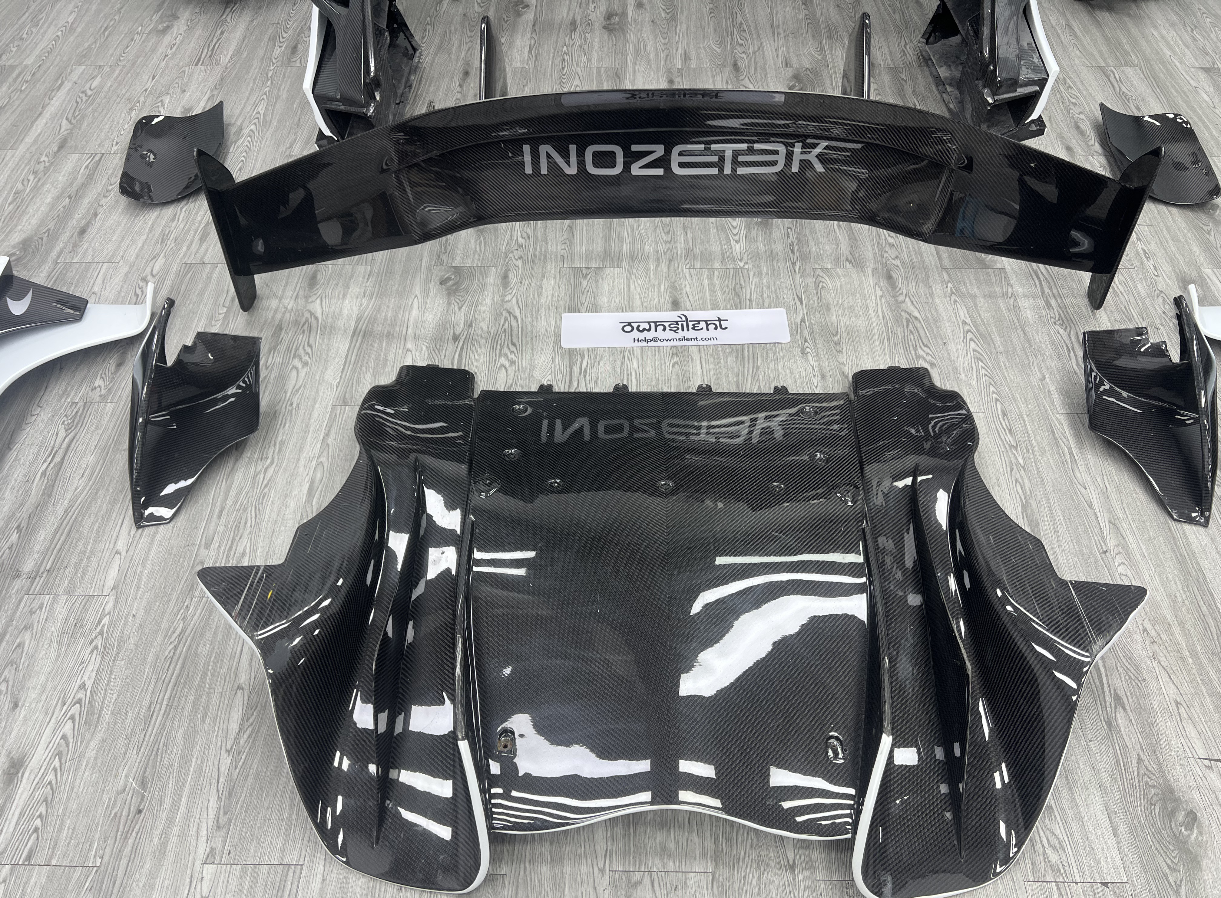McLaren P1 (2013β2015) Full GTR-Style Autoclave Carbon Fiber Body Kit Upgrade