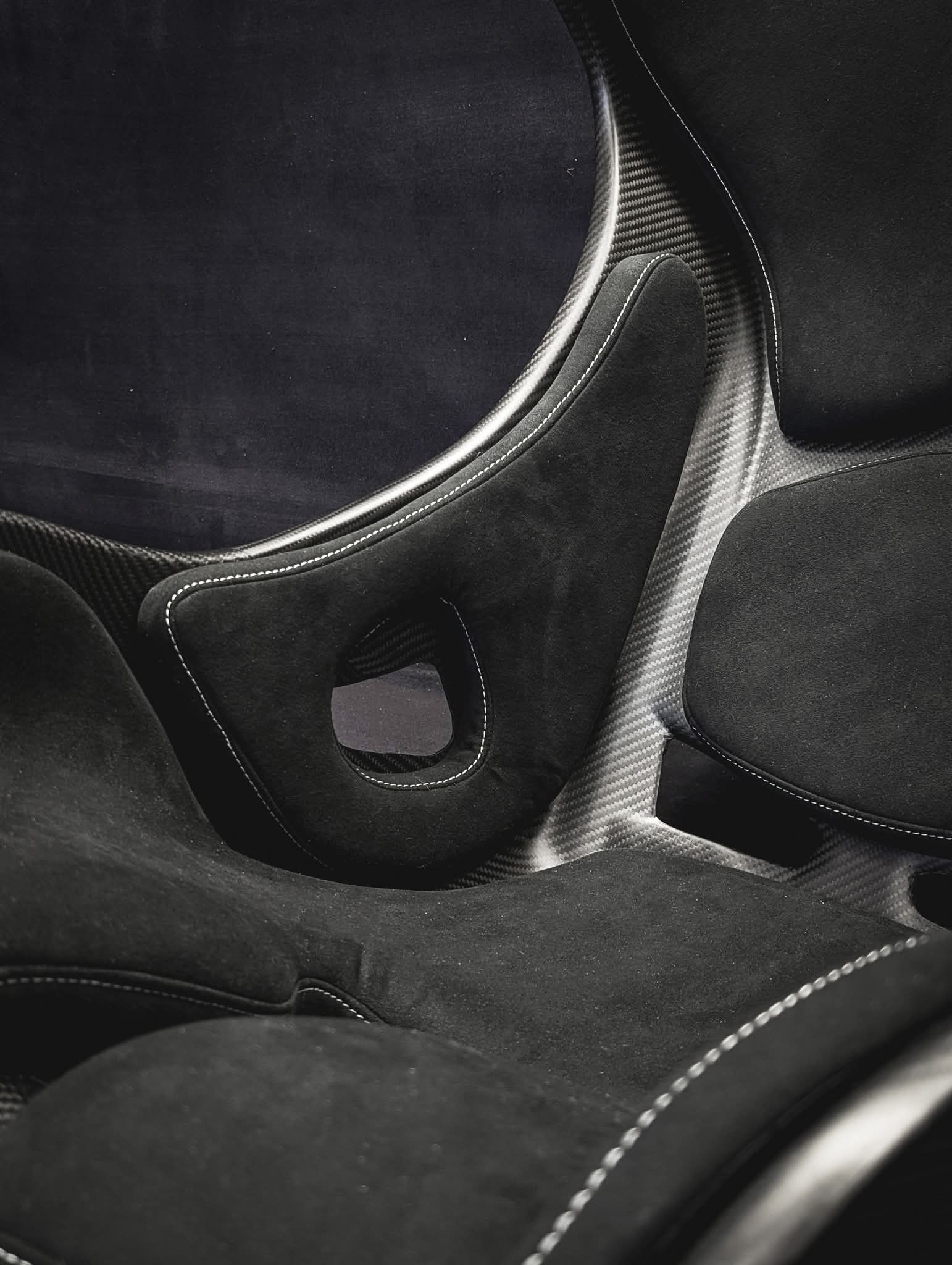 Original Carbon Fiber Bucket Seats for McLaren Senna