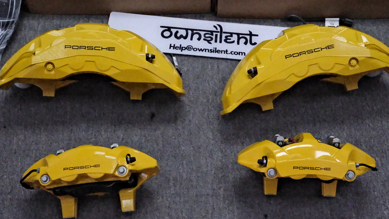 OWN SILENT CARBON-CERAMIC BRAKING SYSTEMS FOR Porsche 911 Carrera 2019–present