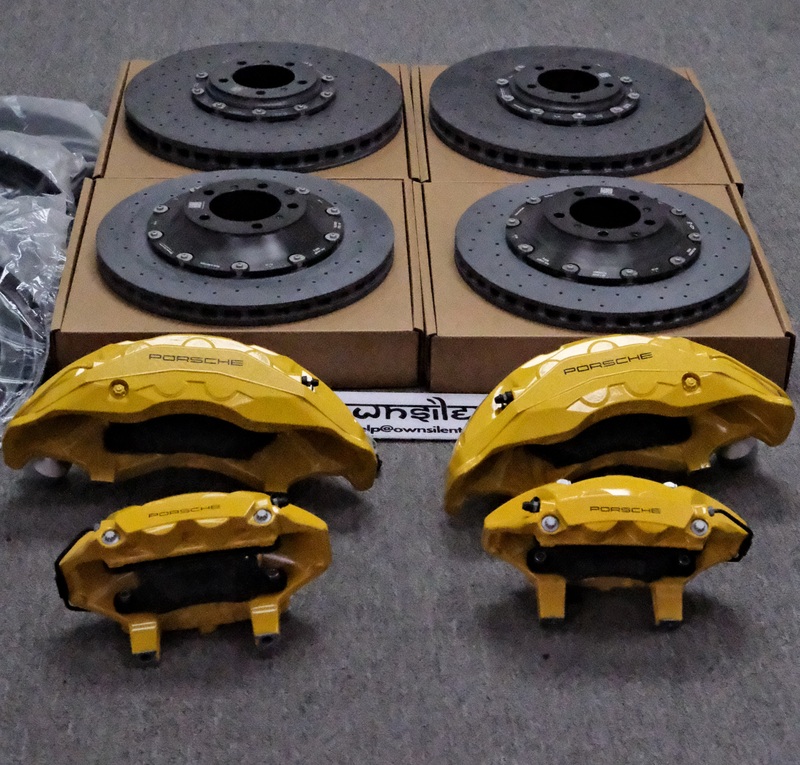 OWN SILENT CARBON-CERAMIC BRAKING SYSTEMS FOR Porsche 911 Carrera S 2019–present