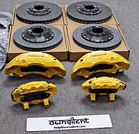 OWNSILENT Carbon-Ceramic Braking System For Porsche Cayenne GTS with Calipers & Pad
