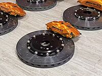 OWNSILENT Carbon-Ceramic Braking System for Mercedes-Benz S63 with Calipers and Pads