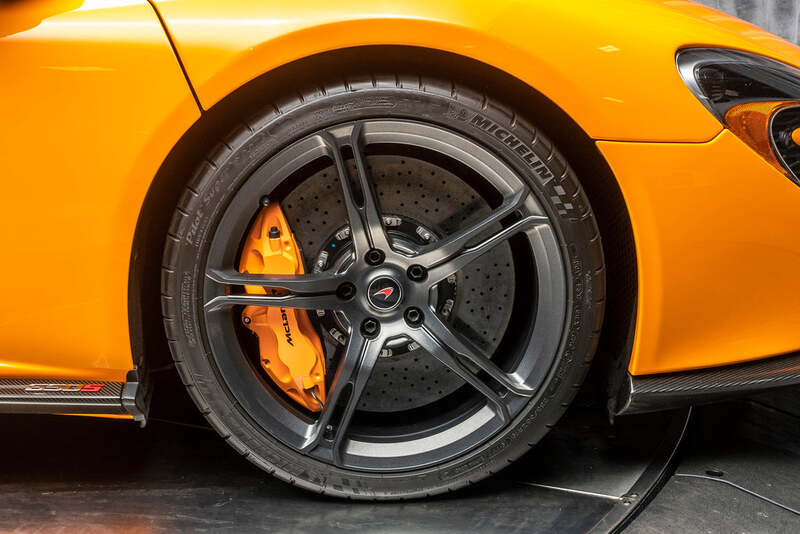 OWNSILENT Carbon-Ceramic Braking System for McLaren 570S with Calipers & Pads