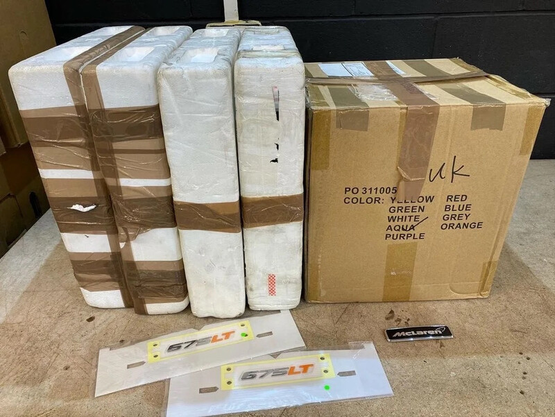 OWNSILENT Carbon-Ceramic Braking System for McLaren 765LT with Calipers & Pads