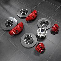 OEM Audi RS6/RS7 C8 Carbon Ceramic Brake Kit (440/370mm) RED, GREY & BLUE Calipers