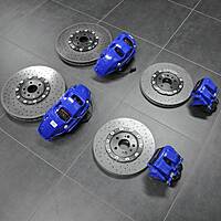 OEM Audi RS6/RS7 C8 Carbon Ceramic Brake Kit (440/370mm) RED, GREY & BLUE Calipers