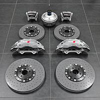 OEM Audi RS6/RS7 C8 Carbon Ceramic Brake Kit (440/370mm) RED, GREY & BLUE Calipers