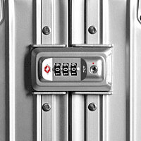 Port Designs VAL D'ISERE 30L Metal Travel Suitcase