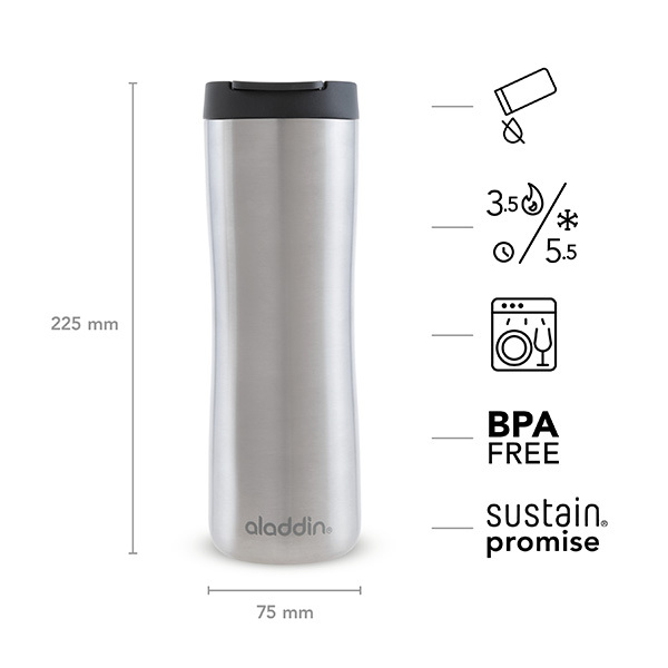 Aladdin Stainless Steel Thermavac™ Mug .47L