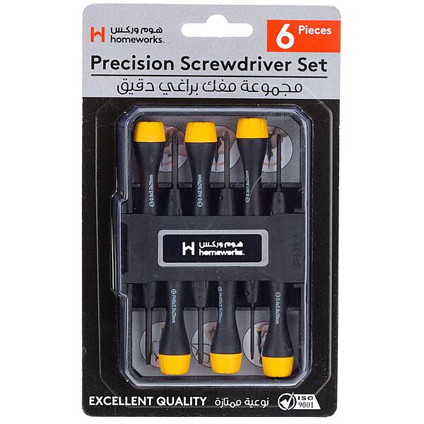 Homeworks Precision Screwdriver Set (Set of 6)
