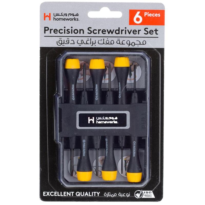 Homeworks Precision Screwdriver Set (Set of 6)