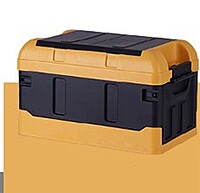 Best Selling Folding Car Storage Box Foldable Plastic Trunk Organizer with Lid