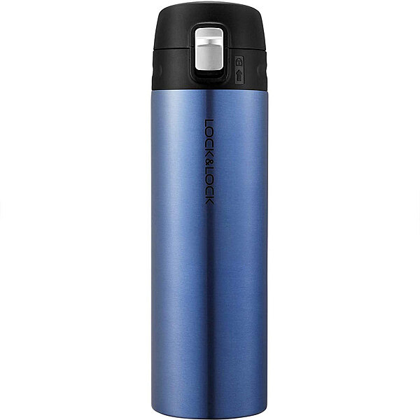 Lock & Lock LHC3220SPB Light Vacuum Tumbler, Multi-Colour - Blue, 17 oz