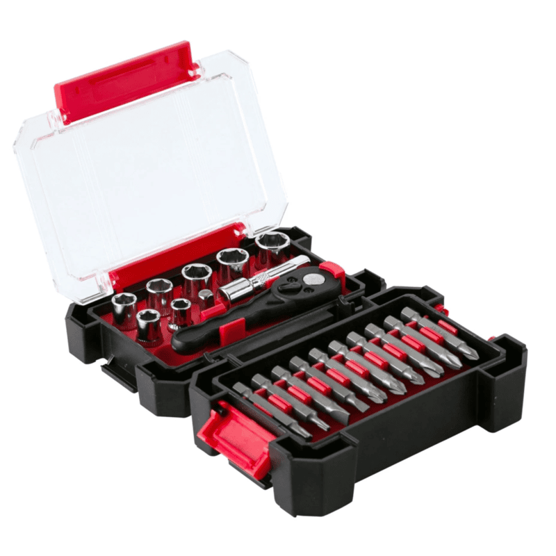 Ace Socket & Tool Bit Set W/Case (20 Pc.)