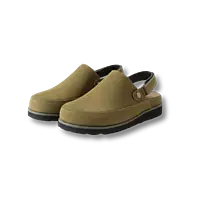 Suede Monk Strap Loafers