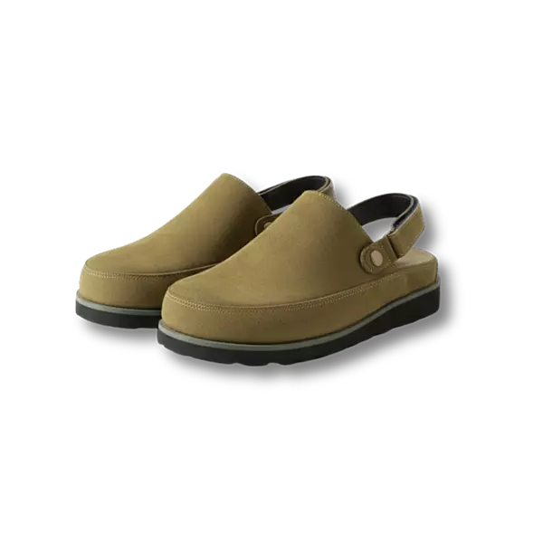 Suede Monk Strap Loafers