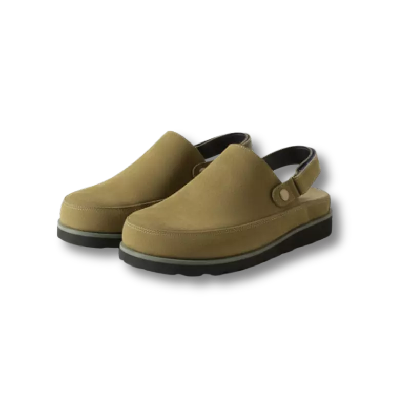 Suede Monk Strap Loafers