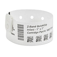 ZEBRA ZEB-10027729K ZBAND QUICKCLIP Paediatric 380/roll BOX3 ZEBRA ZEB-10027729K ZBAND QUICKCLIP Paediatric 380/roll BOX3