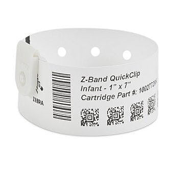 ZEBRA ZEB-10027729K ZBAND QUICKCLIP Paediatric 380/roll BOX3 ZEBRA ZEB-10027729K ZBAND QUICKCLIP Paediatric 380/roll BOX3