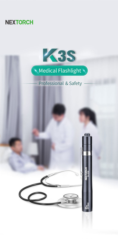 Nextorch Dr. K3S Medical Flashlight (White Light)