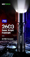 NexTorch P81 Super Bright Flashlight (21700)