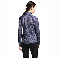 Ariat Women's Sunstopper 2.0 1/4 Zip Shirt - Charcoal Bit