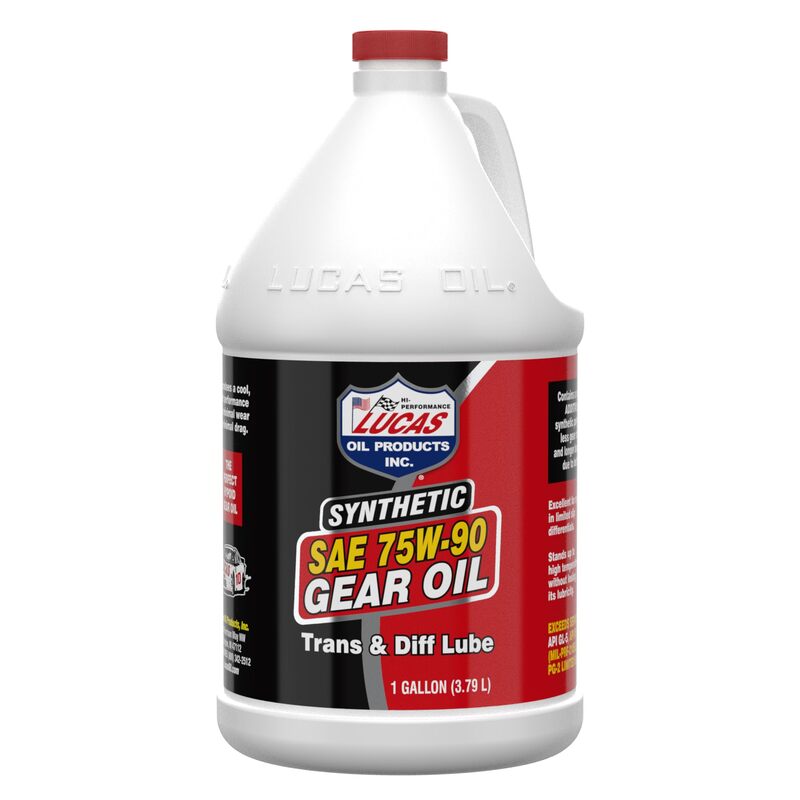 Lucas Synthetic Sae 75W-90 Gear Oil (1 Gallon)
