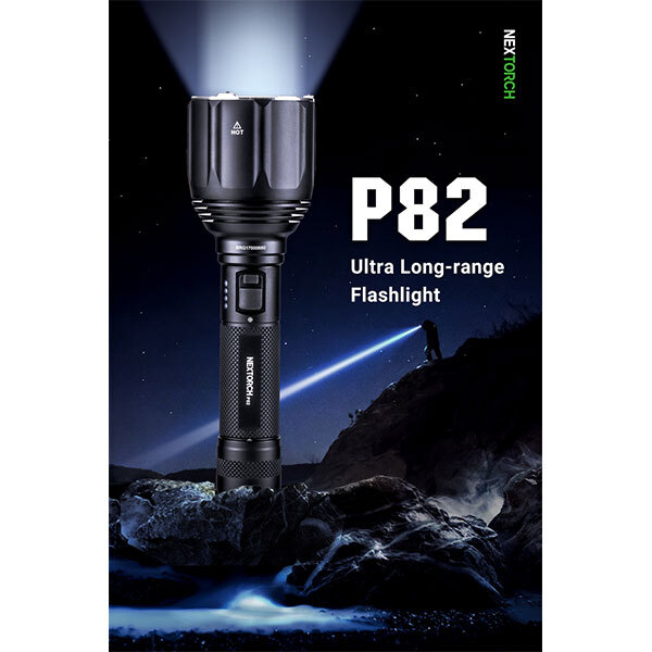 Nextorch P82 Ultra Long-range Flashlight