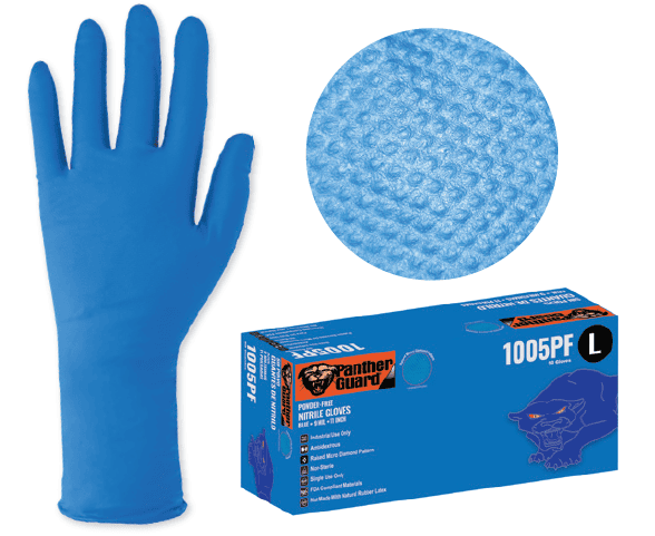 GUANTE SAFE FIT 1005PF 9 MIL C/50 PZAS