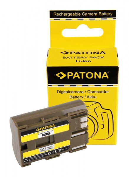 PATONA Battery BP-511, BP-512 F. CANON EOS-D30 D60 G1,G2..