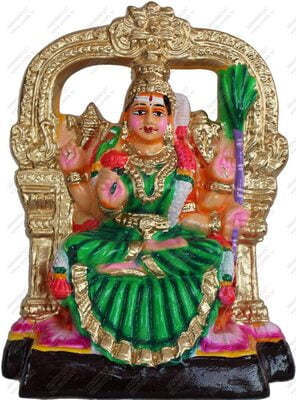 UNIKK Kamakshi Golu Doll Show Piece Made of Eco Friendly Paper Mache Multi Colour UNIKK Kamakshi Golu Doll Show Piece Made of Eco Friendly Paper Mache Multi Colour
