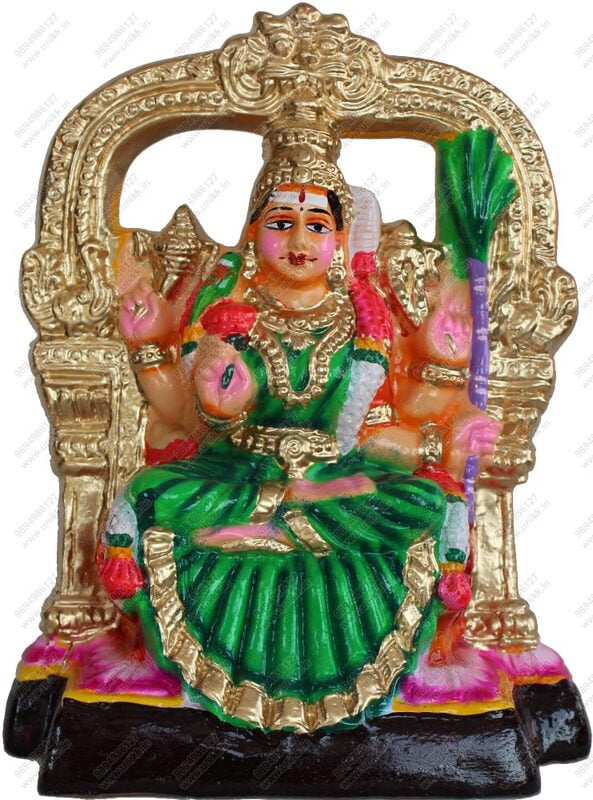 UNIKK Kamakshi Golu Doll Show Piece Made of Eco Friendly Paper Mache Multi Colour UNIKK Kamakshi Golu Doll Show Piece Made of Eco Friendly Paper Mache Multi Colour