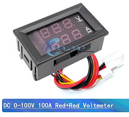 100A / 100V CURRENT & VOLTMETER WITHOUT SHUNT