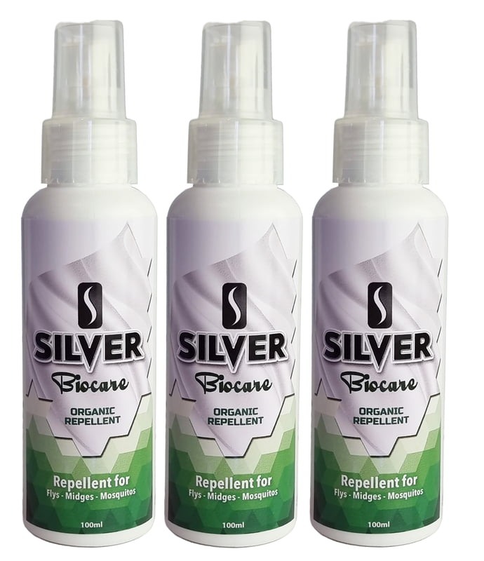 Silver Biocare Organic Insect Repellent 100ml - 3 pack