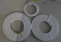 Neon-Flex 1010, 24VDC, 12 Watts/meter,  Dimmable, Cuts 8.3mm, 5mt/Top Bend/Flat-5000k, TP83, UL