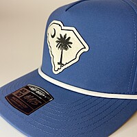 Custom 5 Panel Rope Hat (Leatherette Patch)