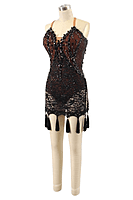 Gorgeous Black Latin Costume