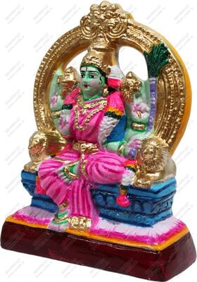 Unikk Rajarajeshwari Paper Mache Golu Doll (Multicolor) Unikk Rajarajeshwari Paper Mache Golu Doll (Multicolor)